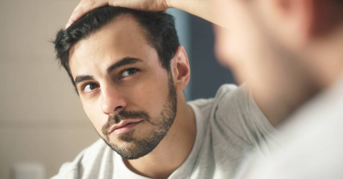 man vs women hair thickness