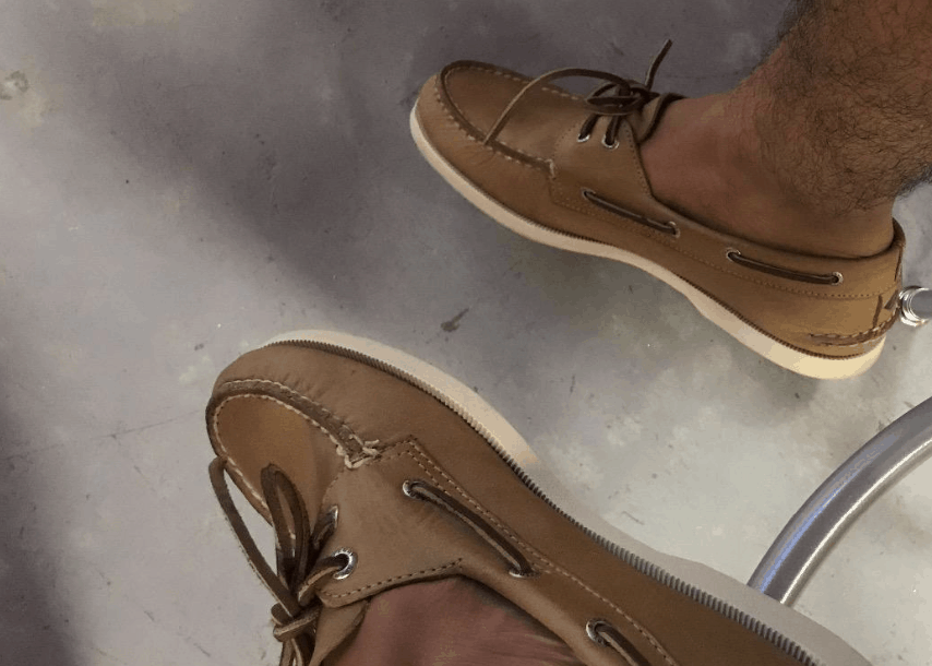 boat shoes with shorts