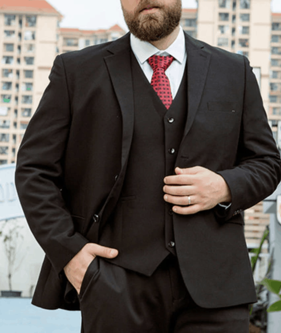 suits for fat endomorph body type