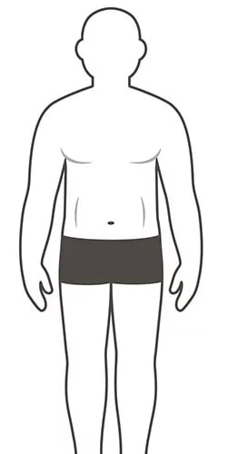 endomorph body type for suit buying